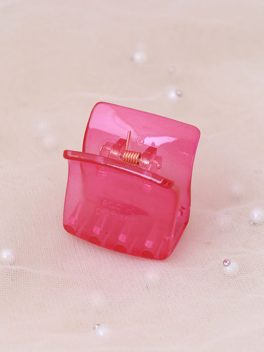 Pink Mouth Claw Clip