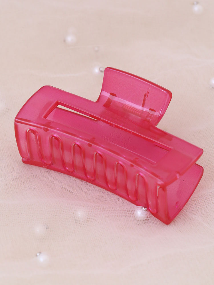 Pink Rectangle Clip