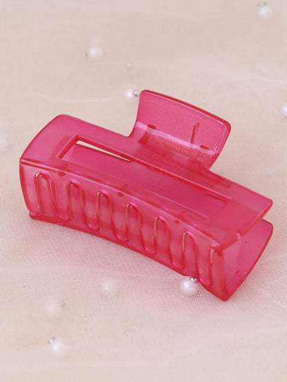 Pink Rectangle Clip