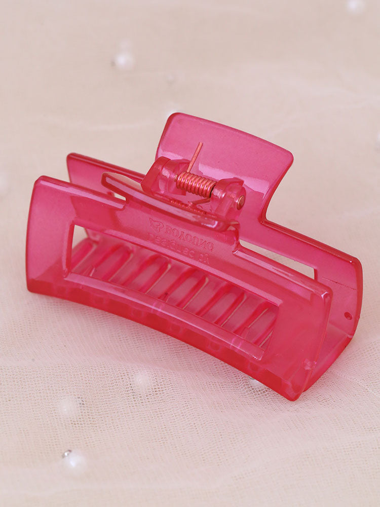 Pink Rectangle Clip