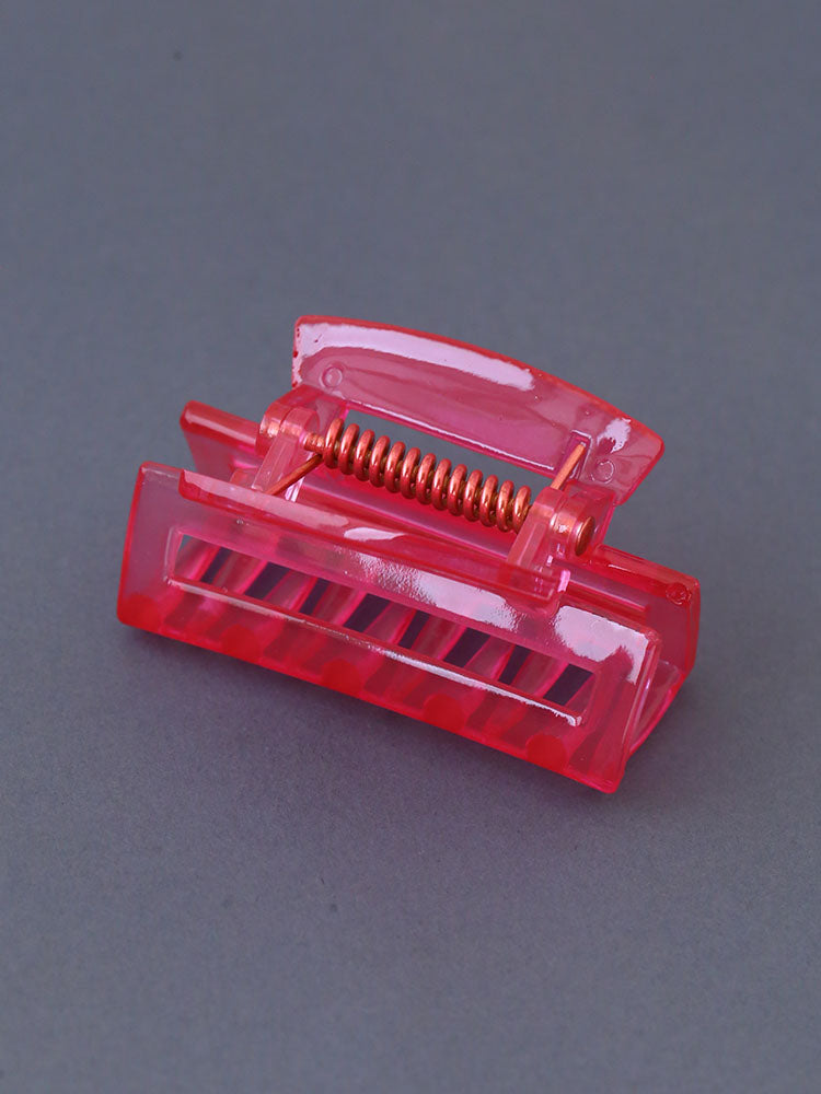 Pink Rectangle Clip