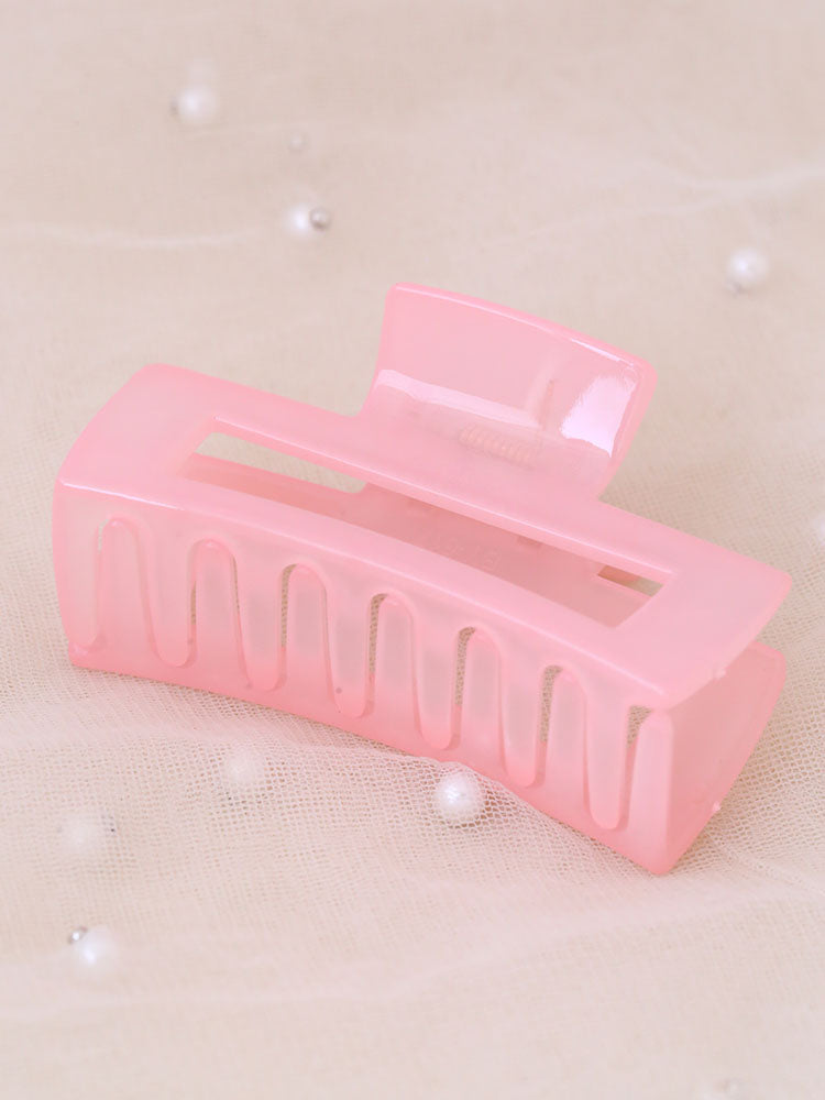 Pink Rectangle Clip