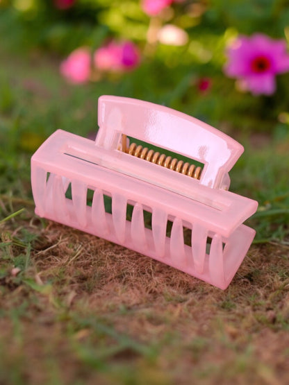 Pink Rectangle Clip