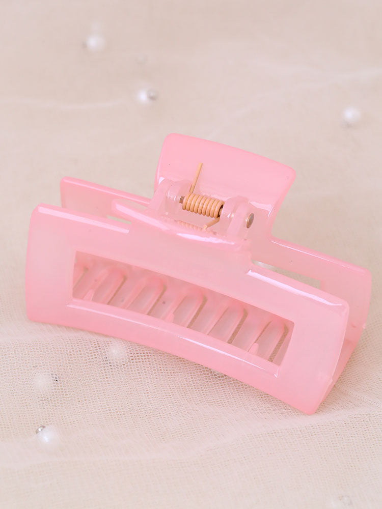 Pink Rectangle Clip