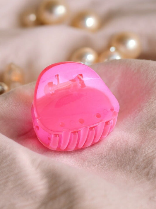 Pink Shell Clip