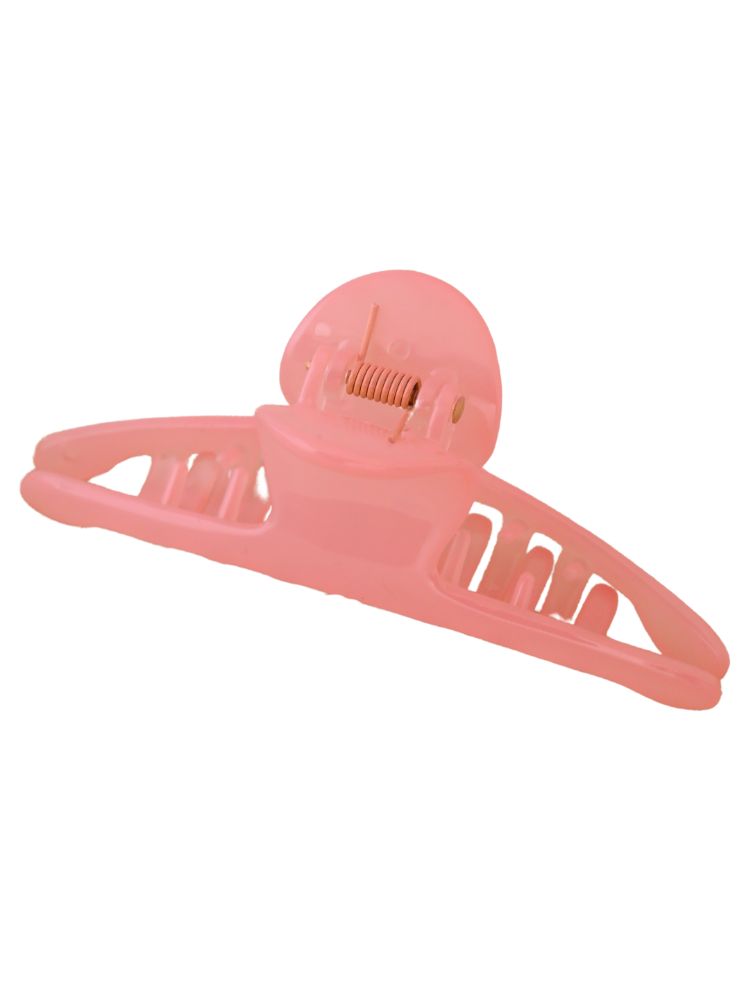 Pink Snail Claw Clip