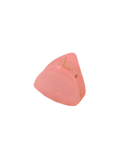 Pink Triangle Claw Clip