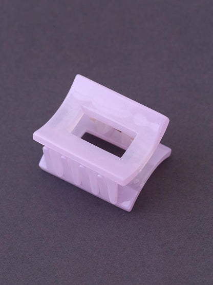 Purple Box Claw Clip