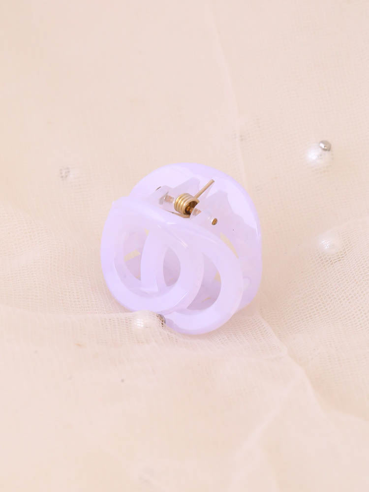 Purple Circle Clip